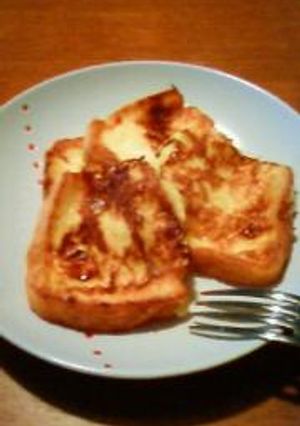 8枚切パンでも美味しく!フレンチトースト-レシピのメイン写真