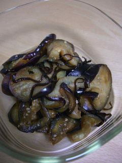 茄子の塩昆布すだち和え-レシピのメイン写真