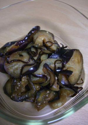 茄子の塩昆布すだち和え-レシピのメイン写真