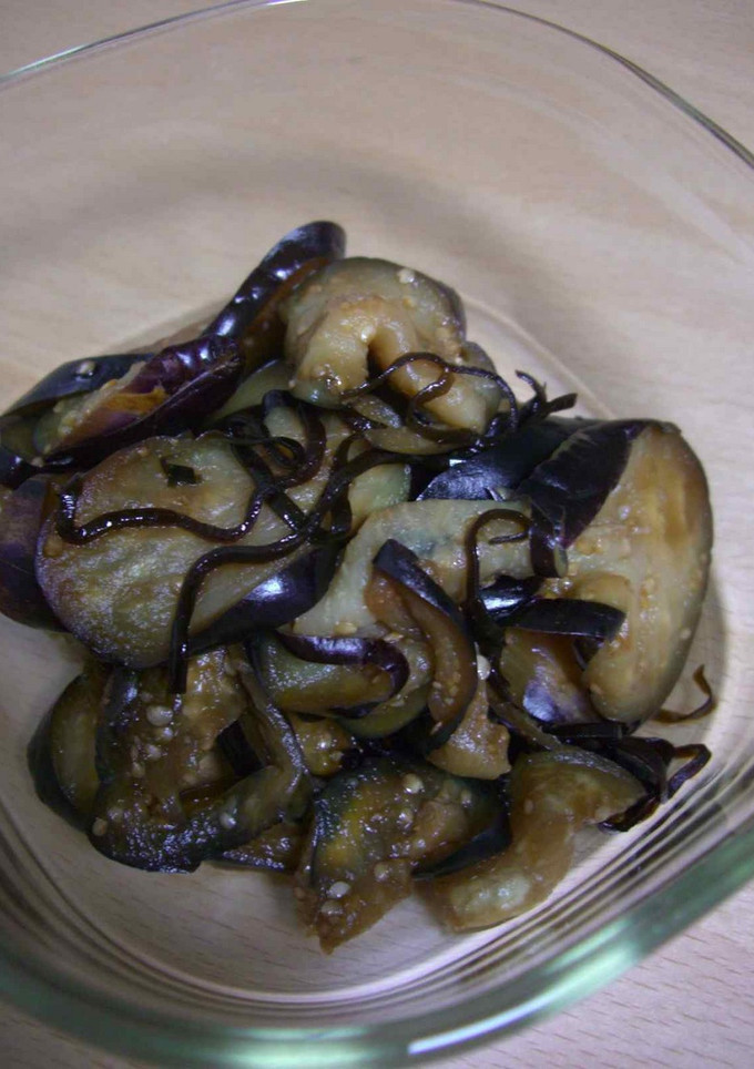 茄子の塩昆布すだち和え-レシピのメイン写真