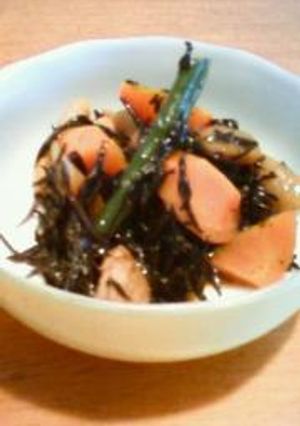 ひじきと鶏肉・根菜のこっくり炒め煮-レシピのメイン写真