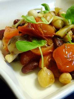 トマトとお豆のクミン炒め-レシピのメイン写真