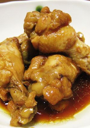 同量の調味料で♪鶏手羽元のお酢煮-レシピのメイン写真