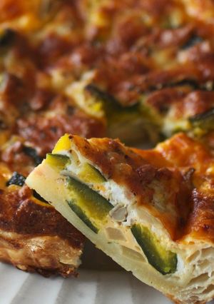 バレンタインに簡単キッシュ(余り野菜活用-レシピのメイン写真