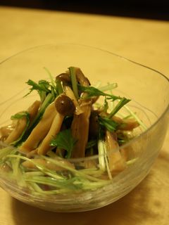 きのこと水菜のマリネサラダ☆-レシピのメイン写真