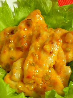 鶏むね肉でしっとり!まろやか絶品鶏マヨ-レシピのメイン写真