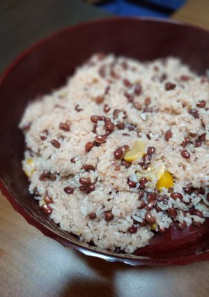 栗入りお赤飯-レシピのメイン写真