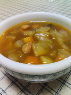 たっぷり野菜で具だくさん♪カレースープ-レシピのメイン写真