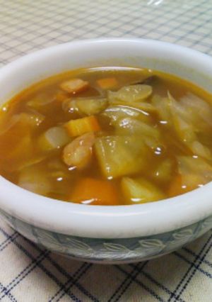 たっぷり野菜で具だくさん♪カレースープ-レシピのメイン写真