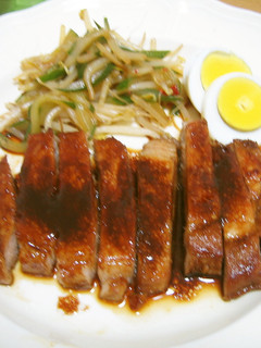やわらか~!豚ステーキ赤ワイン漬-レシピのメイン写真