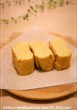 お弁当に♡オイマヨ風味の玉子焼き-レシピのメイン写真