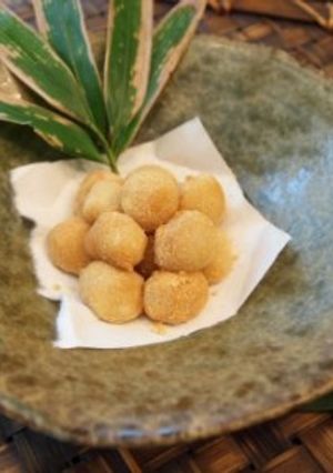 お豆腐と里芋で☆やわらかお月見団子-レシピのメイン写真