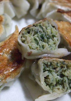 おやきみたいな“野沢菜の餃子”-レシピのメイン写真