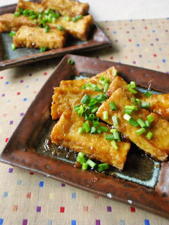 厚揚げが主役に♪しっかり味の甘酢しょうゆ-レシピのメイン写真