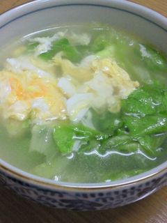 超簡単☆レタススープ-レシピのメイン写真