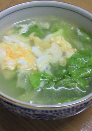 超簡単☆レタススープ-レシピのメイン写真