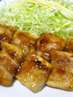 豆腐to豚バラ☆くるくる照り焼き-レシピのメイン写真