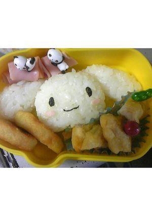 ☆シナモロールのキャラ弁☆-レシピのメイン写真