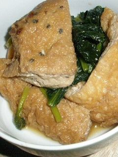 がんもどき&小松菜de煮物-レシピのメイン写真