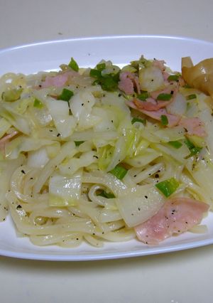 『さっぱり♥ 焼きうどん』-レシピのメイン写真
