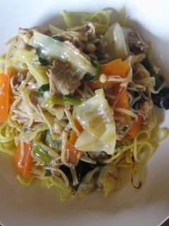 「野菜炒め作り」で☆あんかけ焼きそば☆-レシピのメイン写真