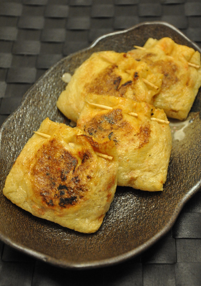 油揚げの納豆キムチーズ挟み焼き-レシピのメイン写真