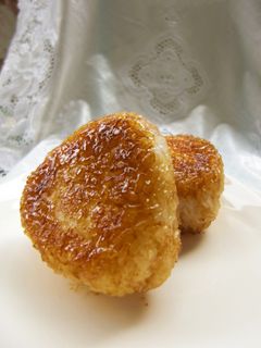 照りがいい!美味しい焼きおにぎり-レシピのメイン写真