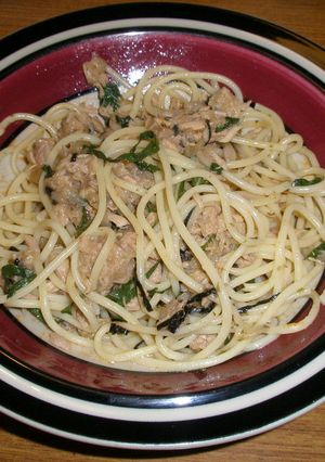 和風ツナ青しそパスタ-レシピのメイン写真