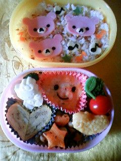 リラクマ?簡単キャラ弁-レシピのメイン写真
