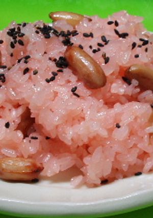 初めての落花生のお赤飯-レシピのメイン写真