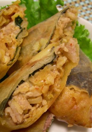 豚キムチーズの春巻き-レシピのメイン写真