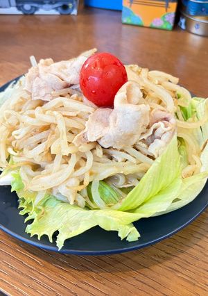 【男料理】子供夏バテ対策！豚しゃぶサラダ-レシピのメイン写真