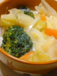 簡単♪豆乳スープ-レシピのメイン写真