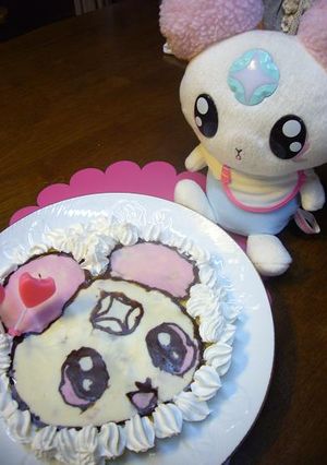 誕生日に！プリキュアシフォンのケーキ-レシピのメイン写真