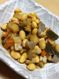 母の味✿七目入った五目豆-レシピのメイン写真