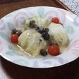 鶏とシメジの白菜ロールinクリープスープ