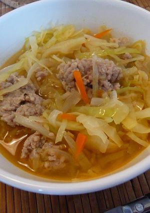 簡単☆肉団子とキャベツのスープ-レシピのメイン写真