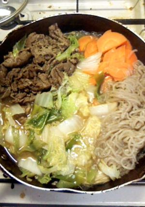 ☆フライパンで簡単すき焼き風煮☆-レシピのメイン写真