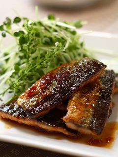 さんまの梅照り焼き-レシピのメイン写真