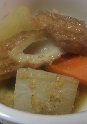 大根*人参*ちくわのやんわりポン酢煮-レシピのメイン写真