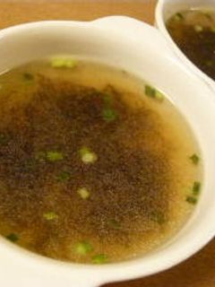 味付けもずくで簡単中華スープ-レシピのメイン写真