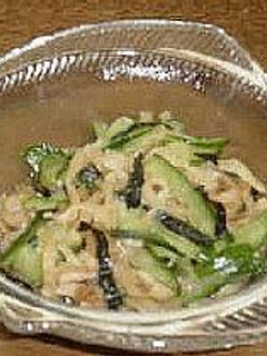 切干大根のり酢あえ-レシピのメイン写真