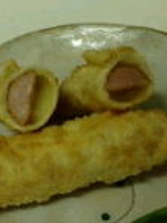 餃子の皮でウイチー巻き揚げ-レシピのメイン写真