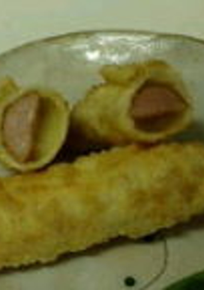 餃子の皮でウイチー巻き揚げ-レシピのメイン写真