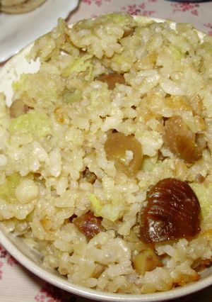 超・簡単　発芽玄米の栗・さつまいもご飯♪-レシピのメイン写真