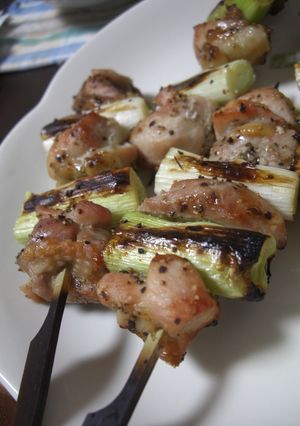 ♪簡単♪お家で焼き鳥（塩味）-レシピのメイン写真