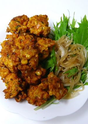 簡単鮭のつくね揚げ♪-レシピのメイン写真
