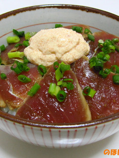 漬けマグロソテーのめんたいマヨ丼-レシピのメイン写真