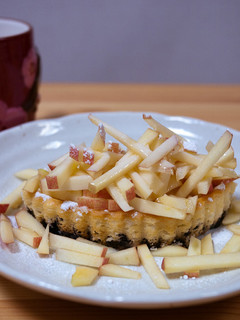りんごのチーズケーキ-レシピのメイン写真