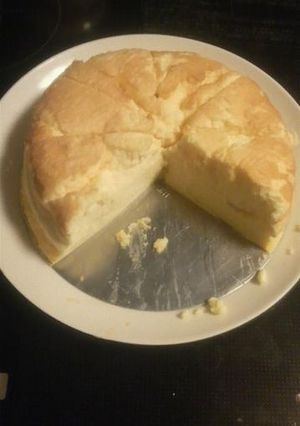 ミキサーで簡単♪　スフレチーズケーキ-レシピのメイン写真
